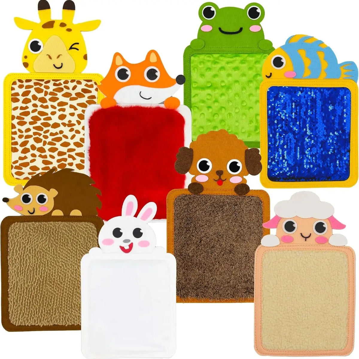 Montessori Sensory Dierenmat Speelgoed