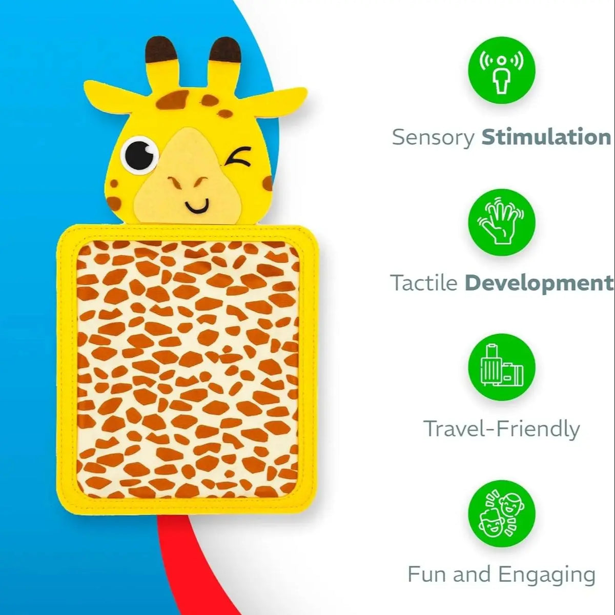 Montessori Sensory Dierenmat Speelgoed
